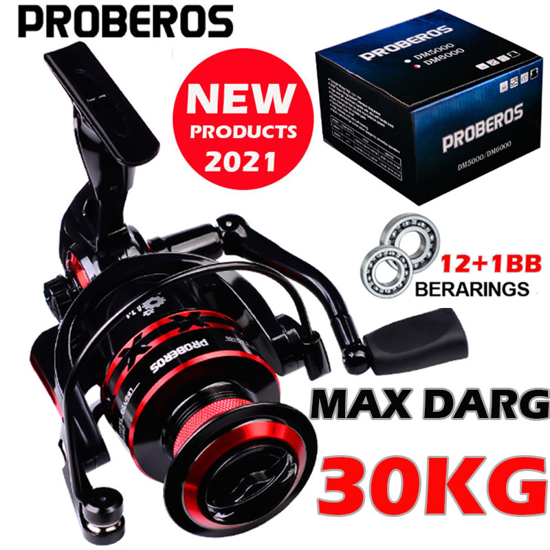 Abu Garcia Reel Max - PROBEROS 스피닝 릴 9-23KG 최대 드래그