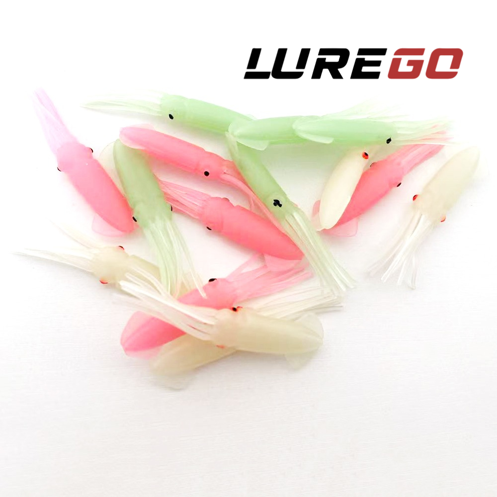 Fishing Boat Anchor - 5개입 7.5cm 미니 문어 소프트 베이트