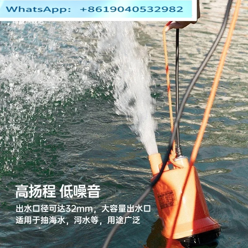 Fishing Boat Bilge Pump - 해양 빌지 펌프 12V24V DC 잠수형/