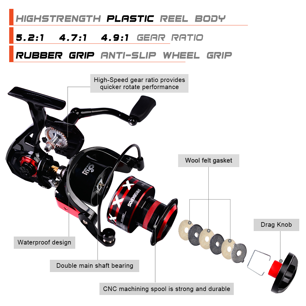 PROBEROS 스피닝 릴 9-23KG 최대 드래그 낚 - Abu Garcia Reel Max 리뷰 및 가격