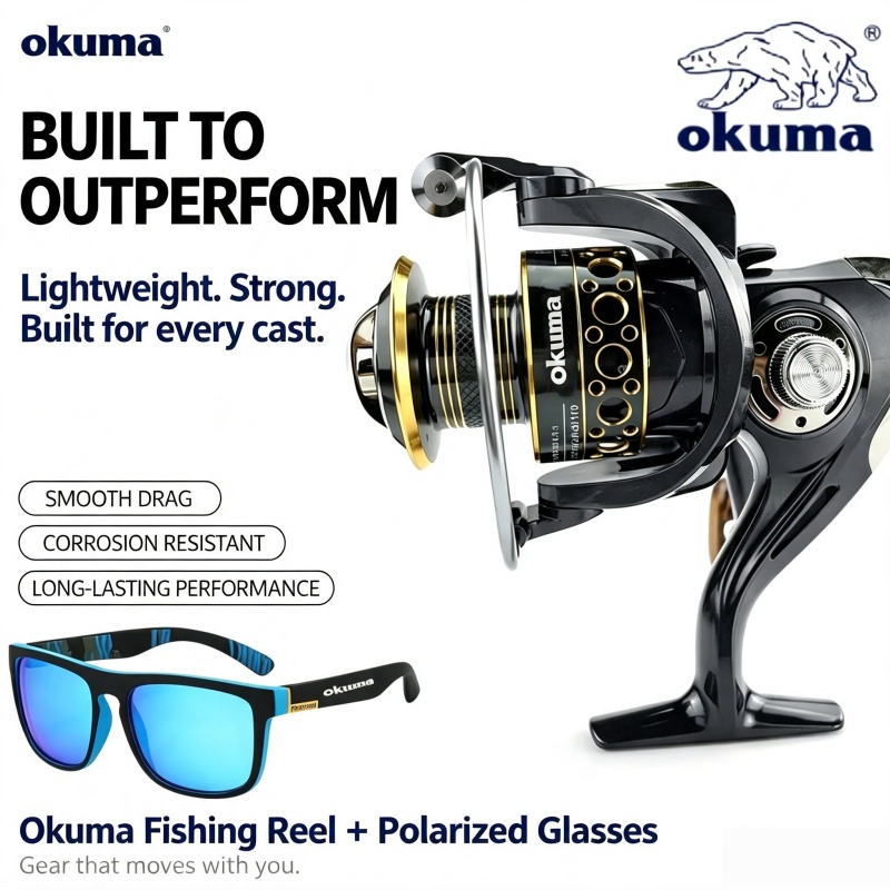 OKUMA-스피닝 릴, 메탈울트라 라이트 낚시 릴, 낚 - Fishing Boat Steering Wheel 리뷰 및 가격
