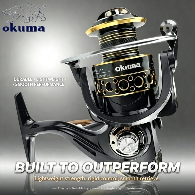 OKUMA-스피닝 릴, 메탈울트라 라이트 낚시 릴, 낚 - Fishing Boat Steering Wheel 리뷰 및 가격