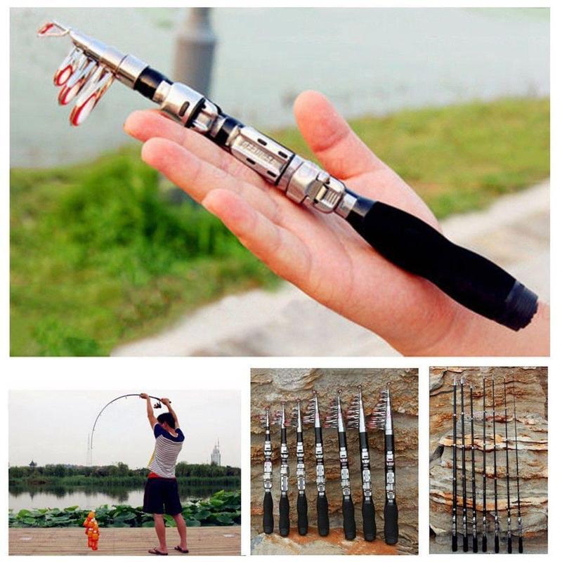 1.0m 슈퍼 하드 미니 텔레스코픽 낚싯대, 유리 섬유 - Fishing Boat Fiberglass 리뷰 및 가격