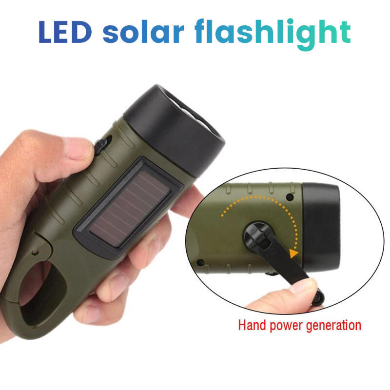 수동 크랭크 태양열 충전식 LED 손전등, 생존 장비용 - Fishing Boat Navigation Light 리뷰 및 가격